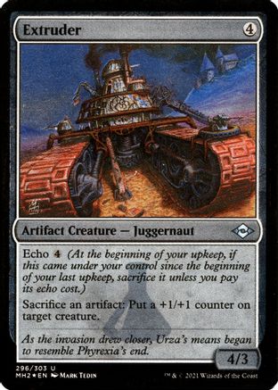 Extruder (Foil Etched) (MH2-296) - Modern Horizons 2 Foil | Grognard Games