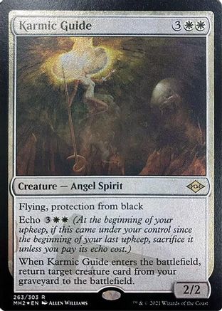 Karmic Guide (Foil Etched) (MH2-263) - Modern Horizons 2 Foil | Grognard Games
