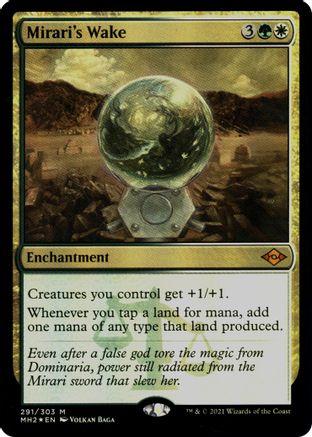 Mirari's Wake (Foil Etched) (MH2-291) - Modern Horizons 2 Foil | Grognard Games