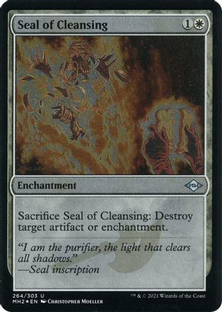 Seal of Cleansing (Foil Etched) (MH2-264) - Modern Horizons 2 Foil | Grognard Games