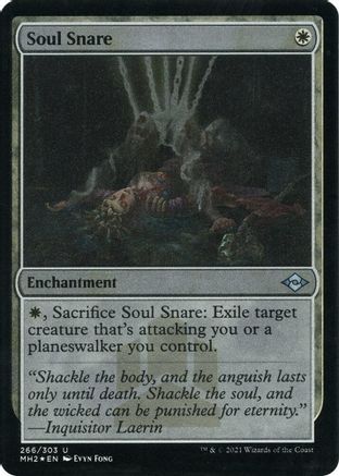 Soul Snare (Foil Etched) (MH2-266) - Modern Horizons 2 Foil | Grognard Games