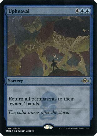 Upheaval (Foil Etched) (MH2-270) - Modern Horizons 2 Foil | Grognard Games
