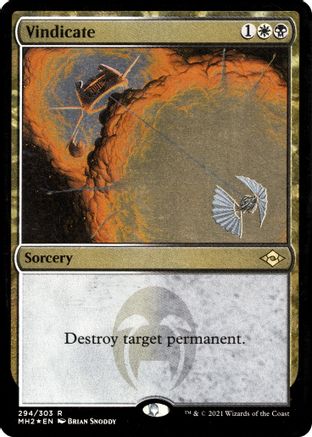 Vindicate (Foil Etched) (MH2-294) - Modern Horizons 2 Foil | Grognard Games