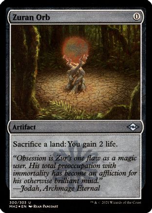 Zuran Orb (Foil Etched) (MH2-300) - Modern Horizons 2 Foil | Grognard Games