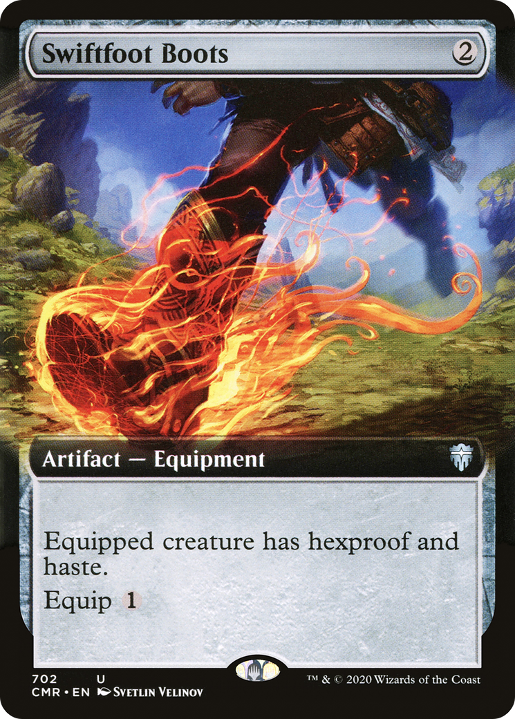 Swiftfoot Boots (Extended) [Commander Legends] | Grognard Games