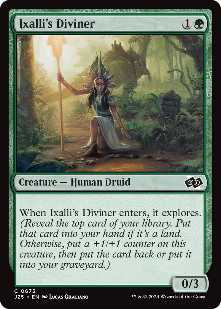 Ixalli's Diviner [Foundations Jumpstart] | Grognard Games