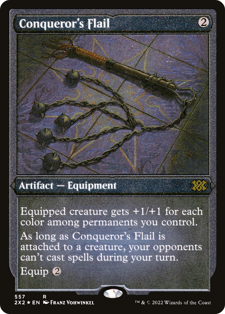 Conqueror's Flail (Foil Etched) (2X2-557) - Double Masters 2022 Foil | Grognard Games