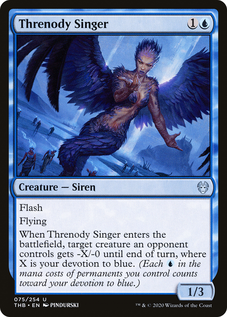 Threnody Singer [Theros Beyond Death] | Grognard Games
