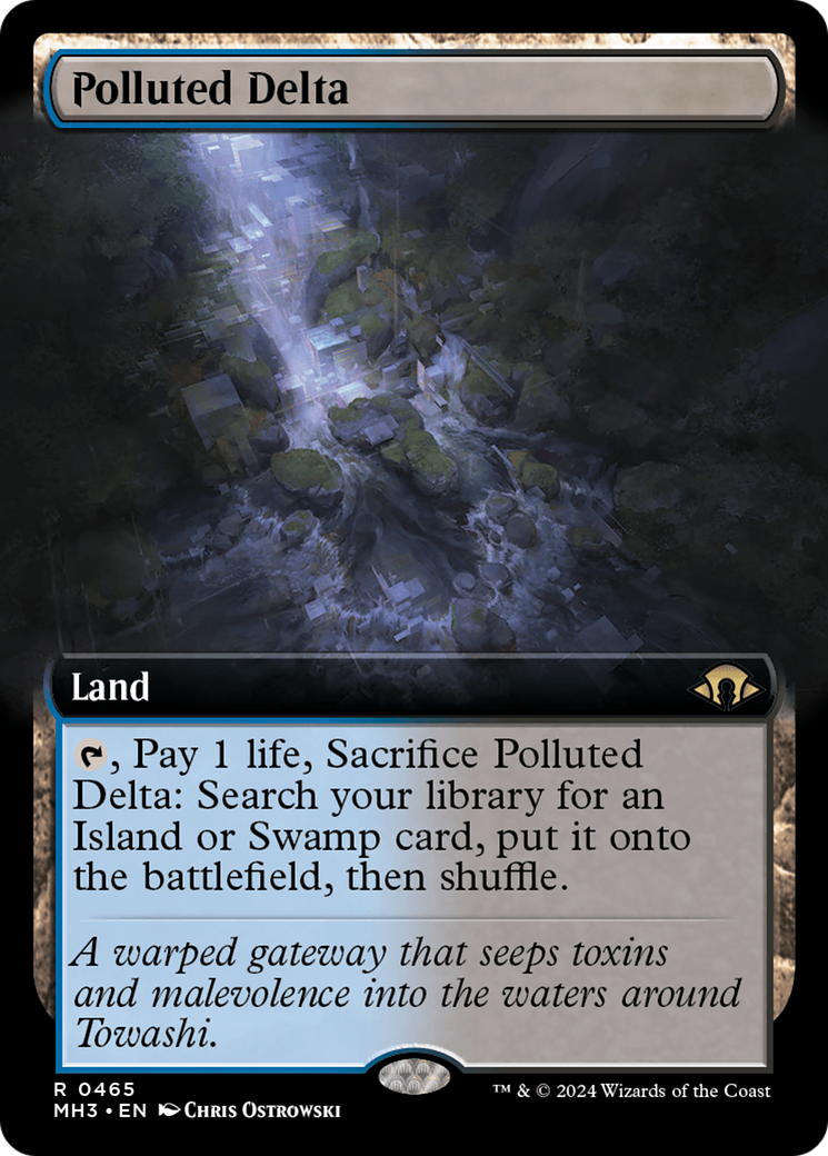 Polluted Delta (Extended Art) [Modern Horizons 3] | Grognard Games