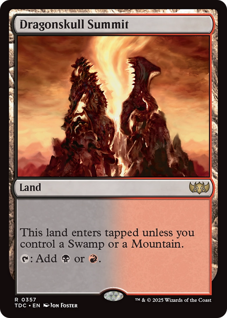 Dragonskull Summit [Tarkir: Dragonstorm Commander] | Grognard Games