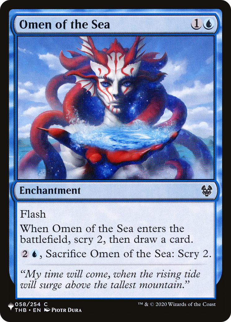 Omen of the Sea [The List Reprints] | Grognard Games