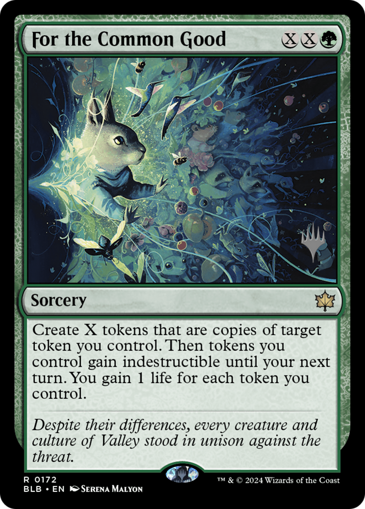 For the Common Good (PPBLB-172) - Bloomburrow Promos | Grognard Games