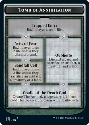 Tomb of Annihilation (AFR) (OVER-022) - Oversize Cards | Grognard Games