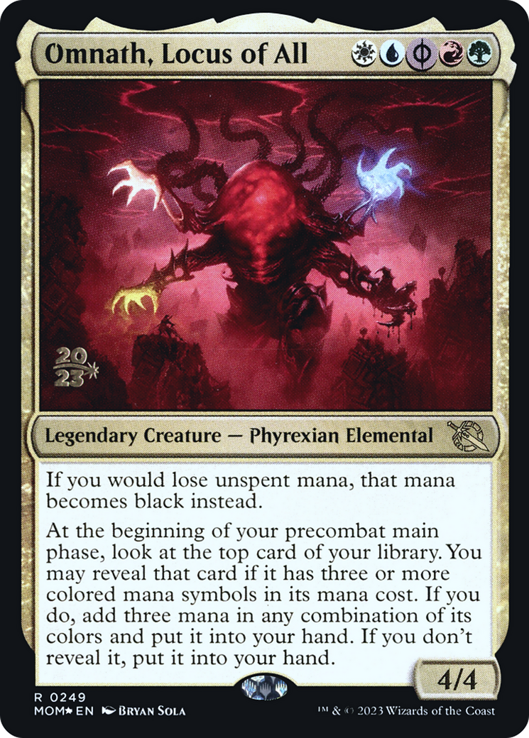 Omnath, Locus of All [March of the Machine Prerelease Promos] | Grognard Games