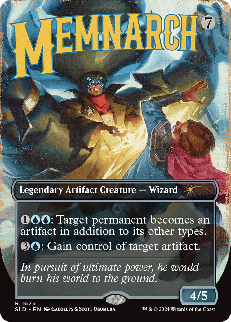 Memnarch (SLD-1626) - Secret Lair Drop (Borderless) Foil | Grognard Games