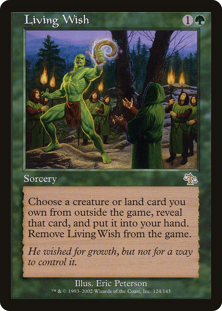 Living Wish (JUD-124) - Judgment Foil | Grognard Games