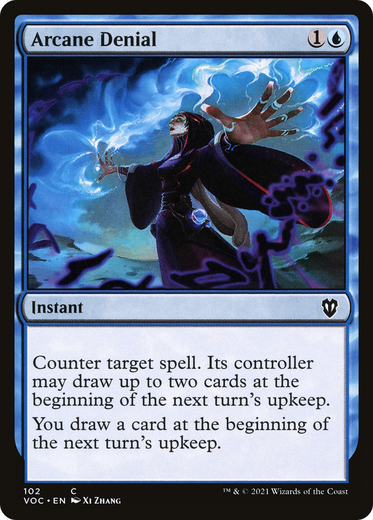 Arcane Denial [Innistrad: Crimson Vow Commander] | Grognard Games
