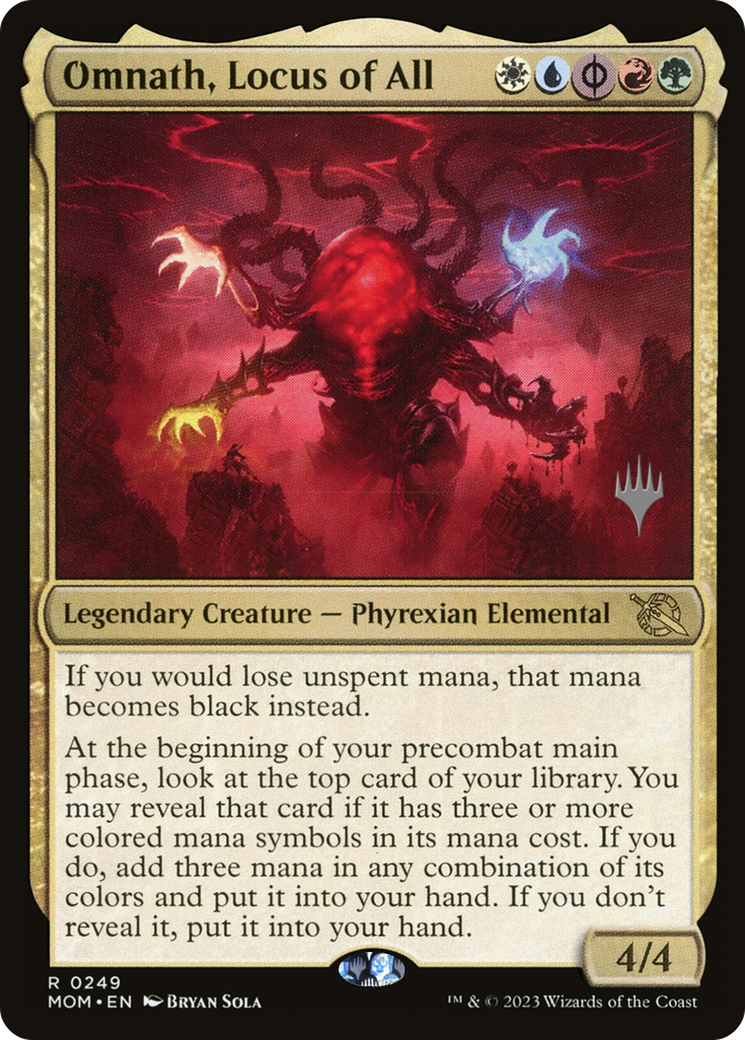 Omnath, Locus of All (Promo Pack) [March of the Machine Promos] | Grognard Games