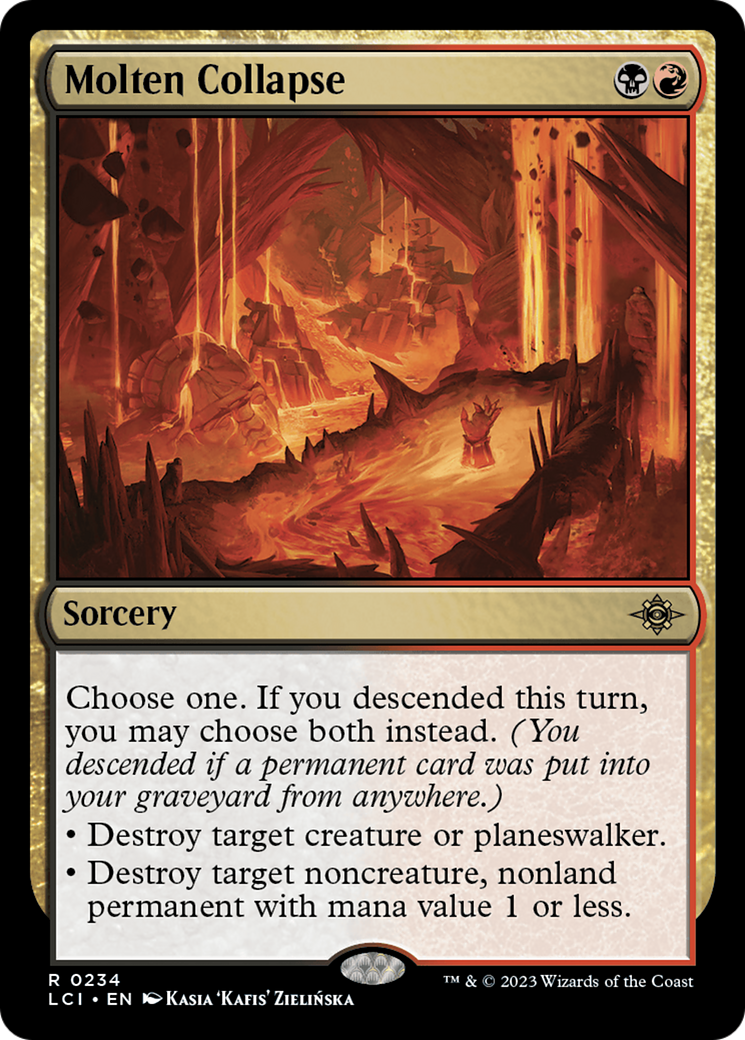 Molten Collapse [The Lost Caverns of Ixalan] | Grognard Games