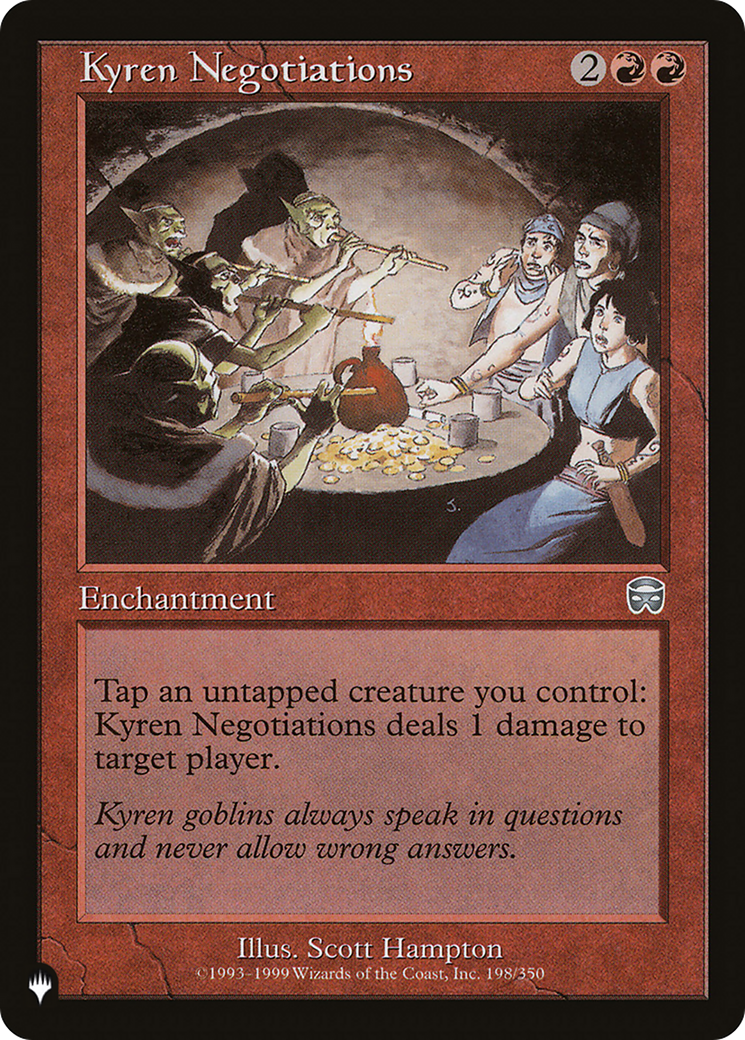 Kyren Negotiations [The List] | Grognard Games
