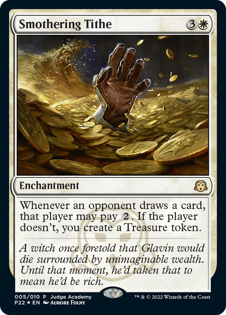 Smothering Tithe [Judge Gift Cards 2022] | Grognard Games