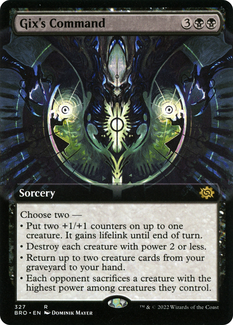 Gix's Command (Extended Art) [The Brothers' War] | Grognard Games