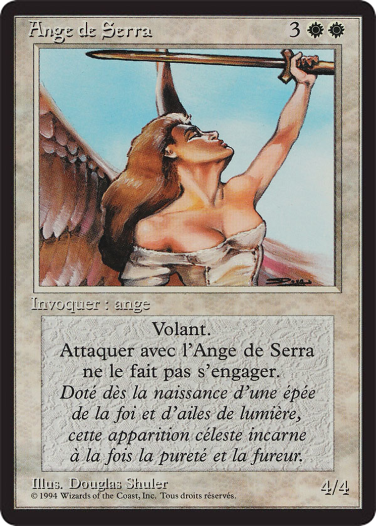 Serra Angel [Foreign Black Border] | Grognard Games