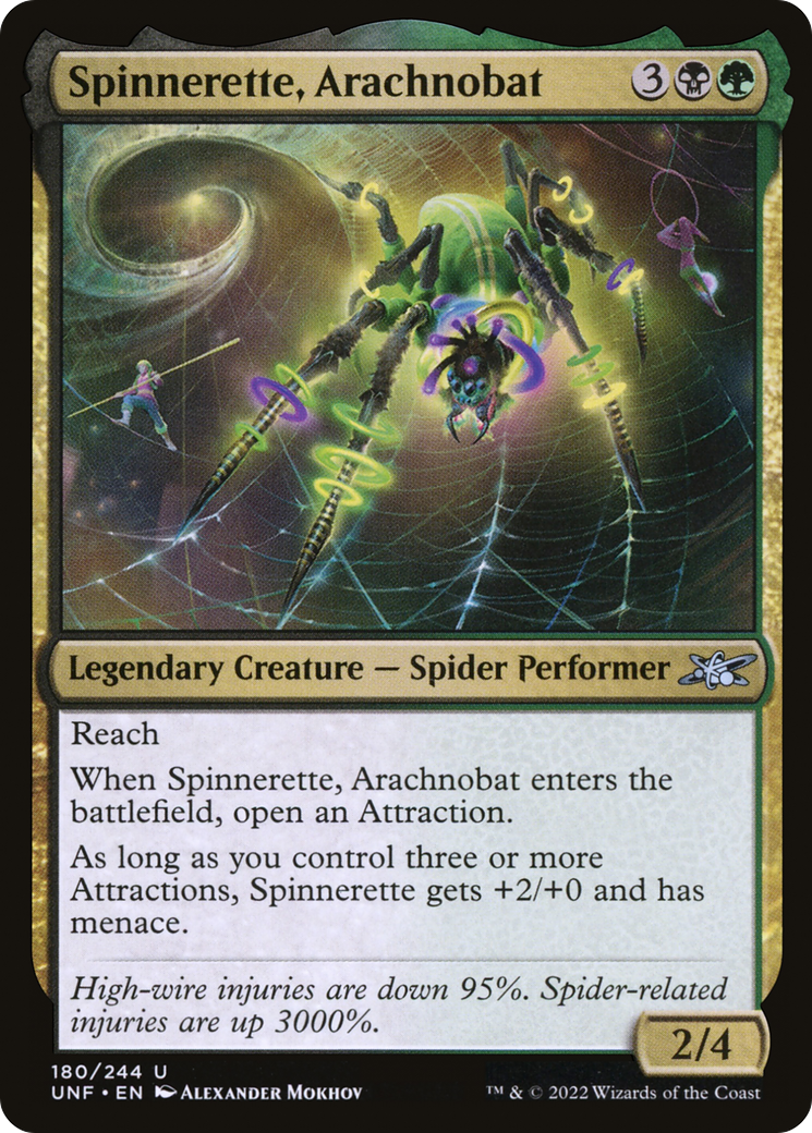 Spinnerette, Arachnobat [Unfinity] | Grognard Games