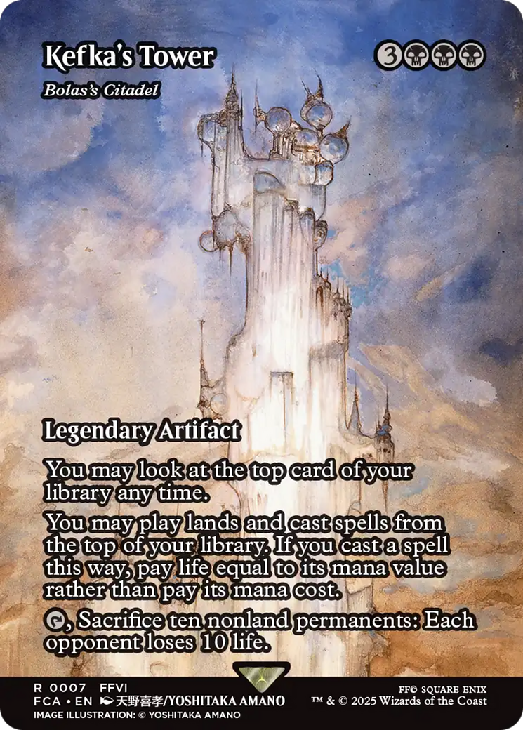 Kefka's Tower - Bolas's Citadel (Showcase) (FCA-007) - FINAL FANTASY: Through the Ages Foil | Grognard Games
