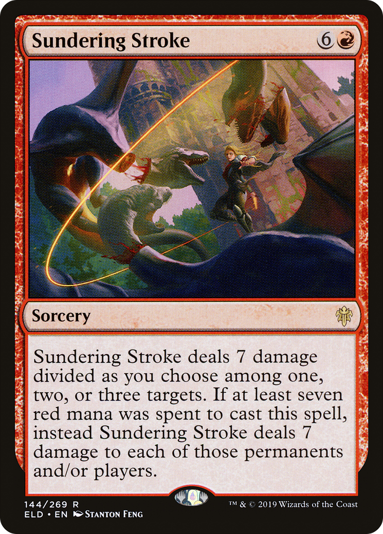 Sundering Stroke [Throne of Eldraine] | Grognard Games