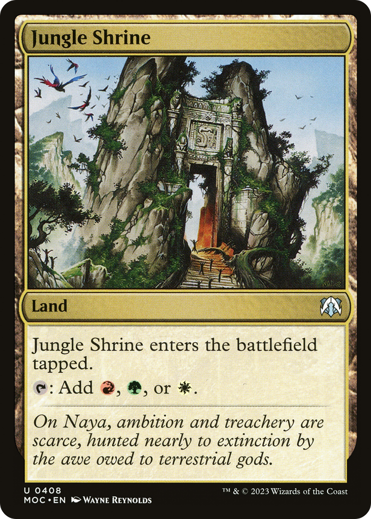 Jungle Shrine [March of the Machine Commander] | Grognard Games