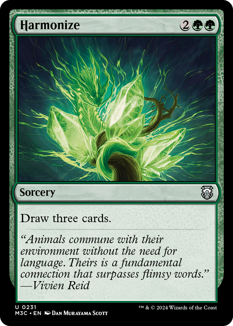 Harmonize (Ripple Foil) [Modern Horizons 3 Commander] | Grognard Games