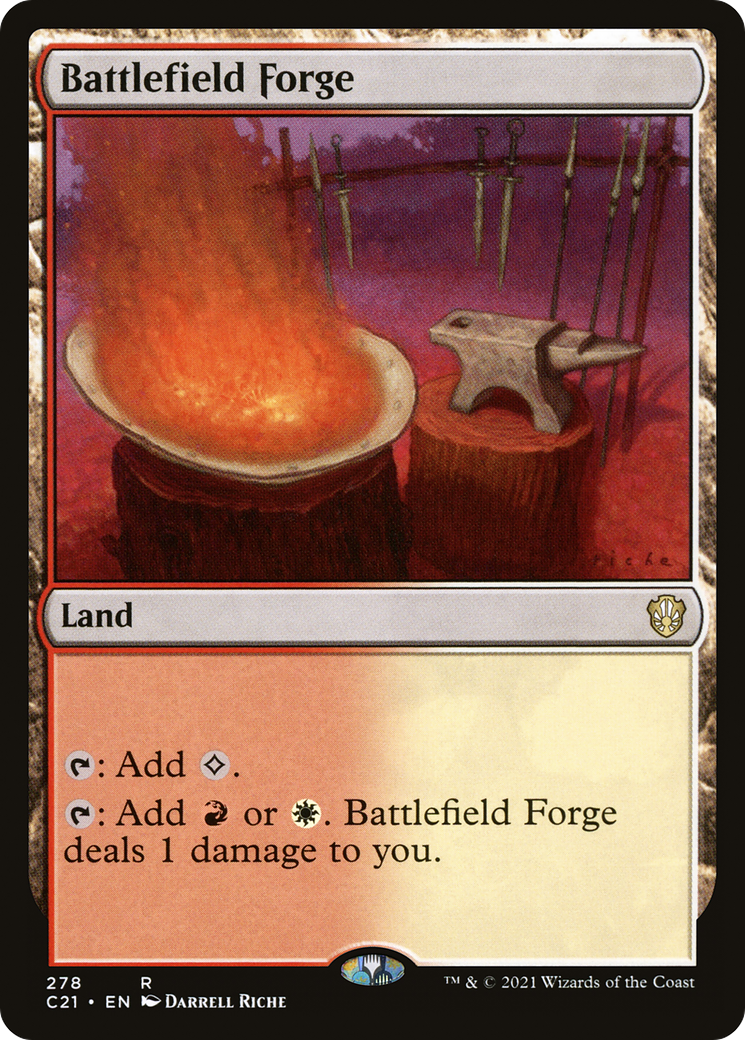 Battlefield Forge [Commander 2021] | Grognard Games