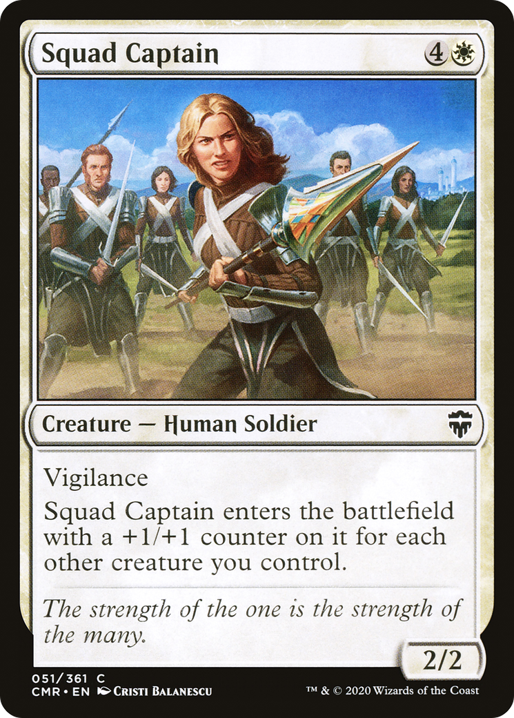 Squad Captain [Commander Legends] | Grognard Games