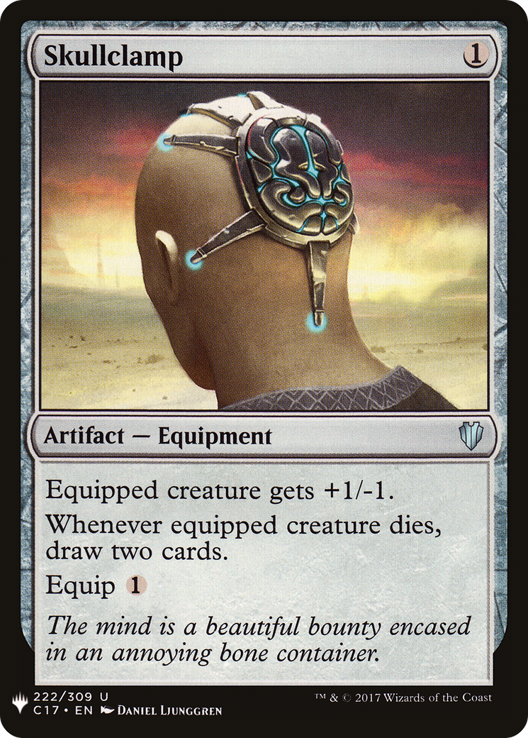 Skullclamp [Mystery Booster] | Grognard Games