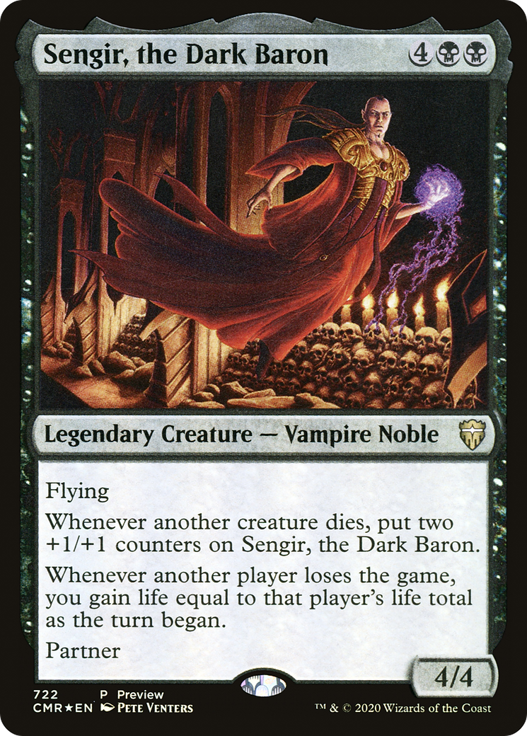 Sengir, the Dark Baron [Commander Legends Promo] | Grognard Games
