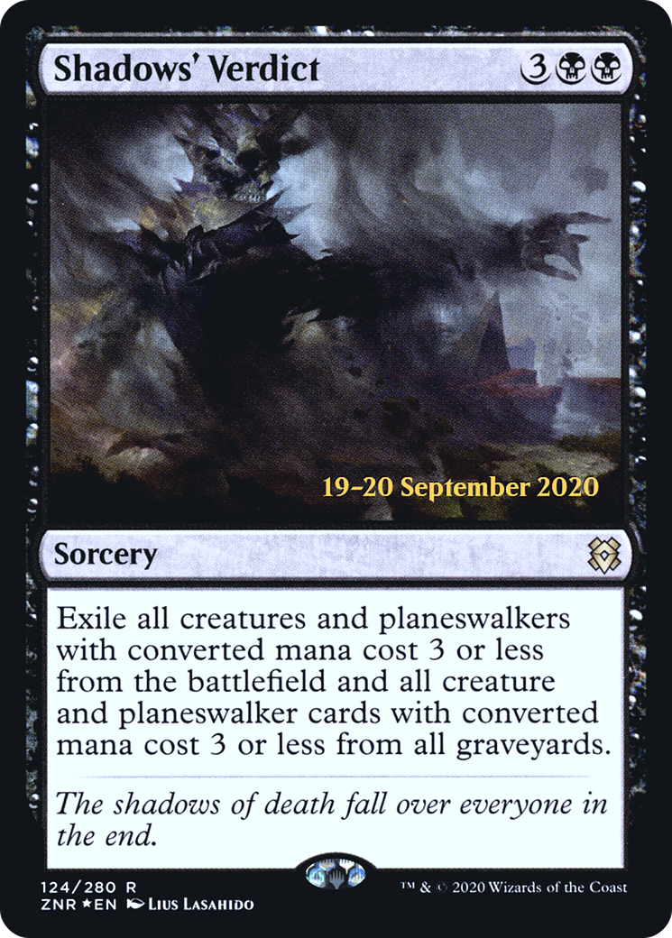 Shadows' Verdict [Zendikar Rising Prerelease Promos] | Grognard Games