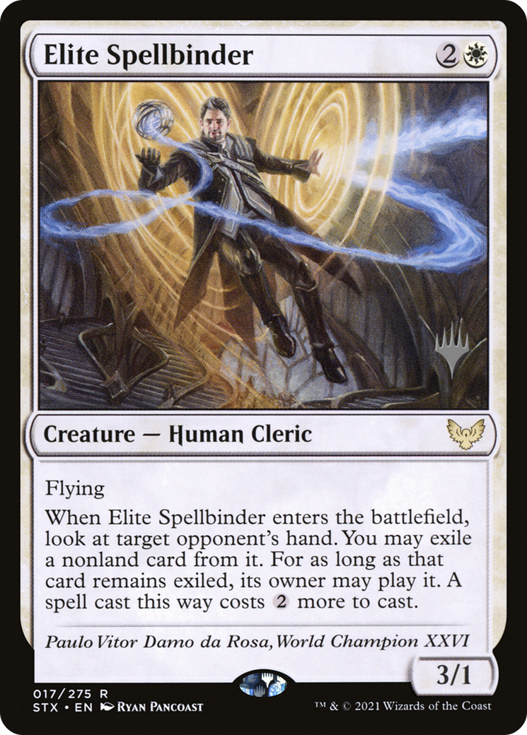 Elite Spellbinder (Promo Pack) [Strixhaven: School of Mages Promos] | Grognard Games