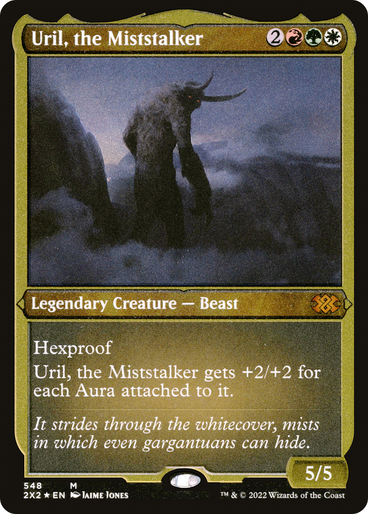 Uril, the Miststalker (Foil Etched) (2X2-548) - Double Masters 2022 Foil | Grognard Games