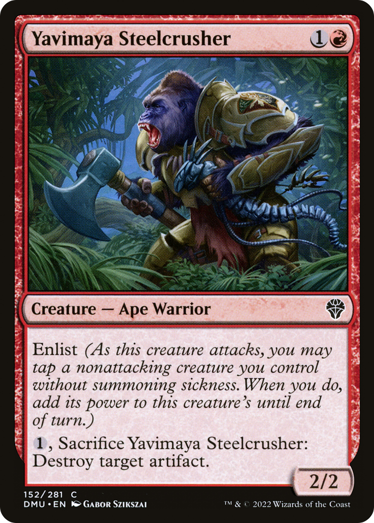 Yavimaya Steelcrusher (DMU-152) - Dominaria United Foil | Grognard Games