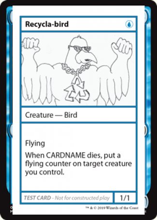 Recycla-bird (2021 Edition) [Mystery Booster Playtest Cards] | Grognard Games