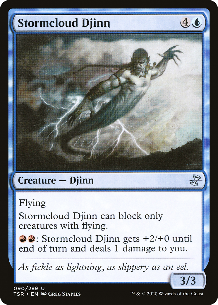 Stormcloud Djinn [Time Spiral Remastered] | Grognard Games