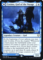 Cosima, God of the Voyage // The Omenkeel [Kaldheim Prerelease Promos] | Grognard Games