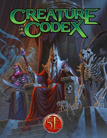 Dungeons & Dragons (5th Ed.): Creature Codex | Grognard Games