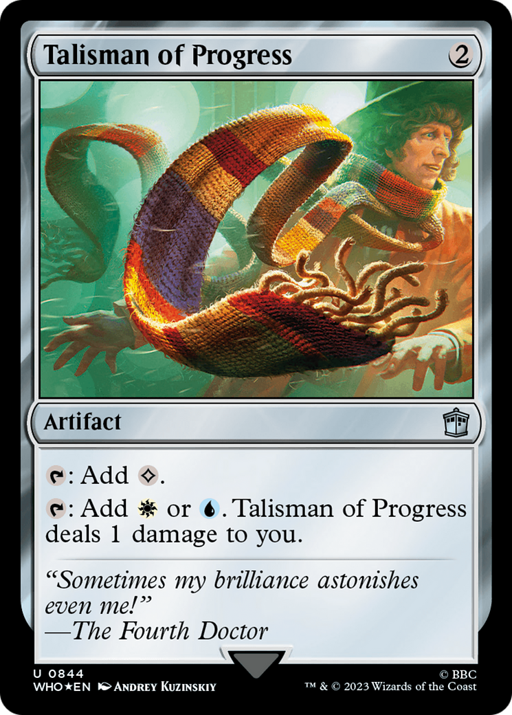 Talisman of Progress (Surge Foil) [Doctor Who] | Grognard Games