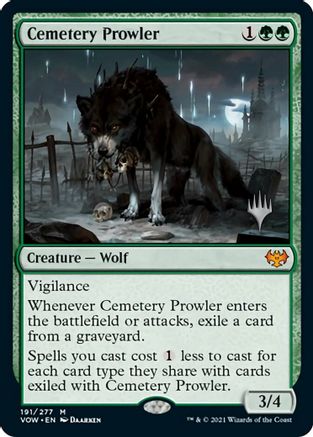 Cemetery Prowler (PPDFT-191) - Promo Pack: Aetherdrift | Grognard Games