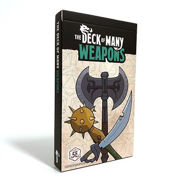 The Deck Of Many: Weapons (5e) | Grognard Games