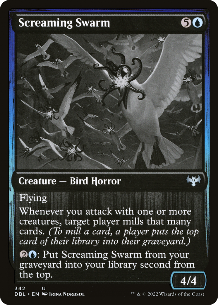 Screaming Swarm [Innistrad: Double Feature] | Grognard Games