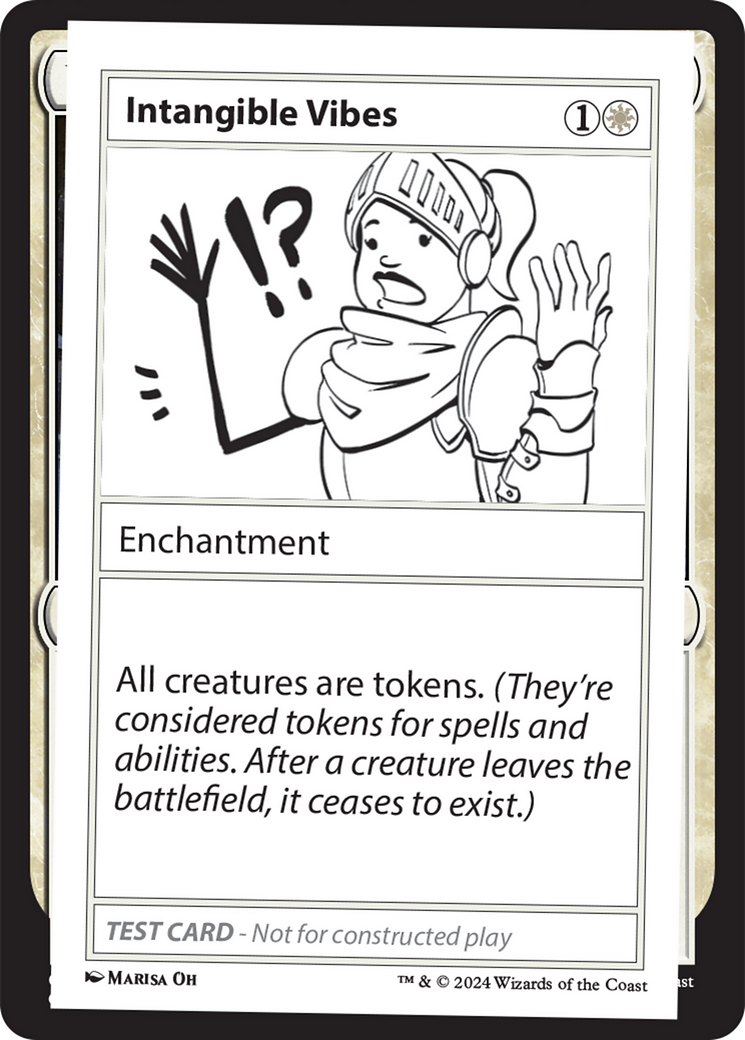 Intangible Vibes [Mystery Booster 2 Playtest Cards]  Grognard Games