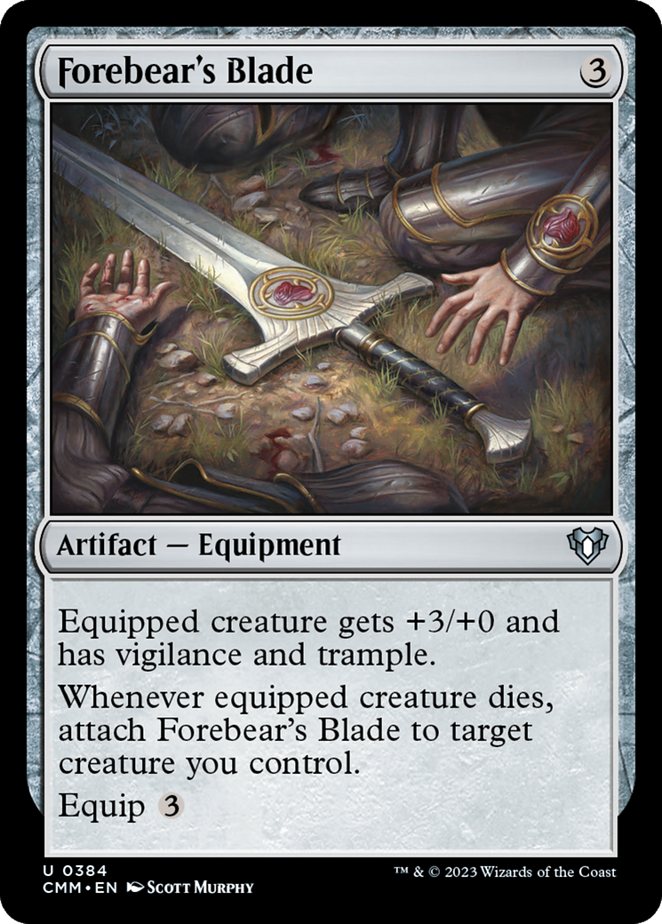 Forebear's Blade [Commander Masters] | Grognard Games